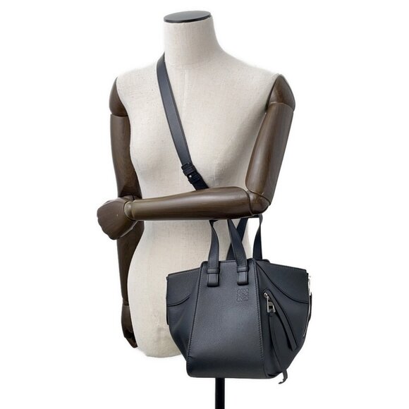 LOEWE hammock Size compact Leather Black A538H13X10 - Picture 3 of 14